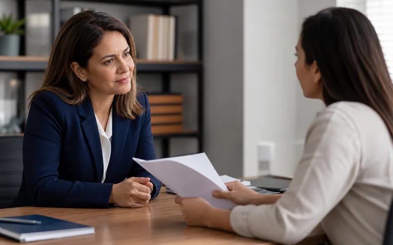 Atendimento sobre documento relacionado a uma relação de trabalho